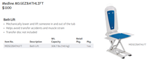 Load image into Gallery viewer, Bath lift G102 & G105