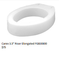 Load image into Gallery viewer, Toilet Seat Riser B220