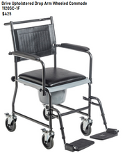 Load image into Gallery viewer, Commode Wheeled Attendant Propelled G043
