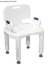 Load image into Gallery viewer, https://www.drivemedical.com/ca/en/products/bathroom-safety/bath-benches-and-stools/premium-series-shower-chair-with-back-and-arms/p/285-1
