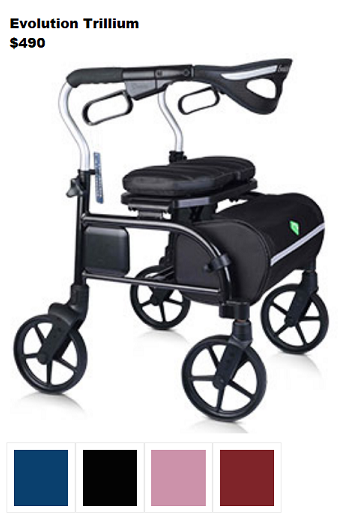 Four Wheeled Walker - Standard C225 – Medicare Lloydminster